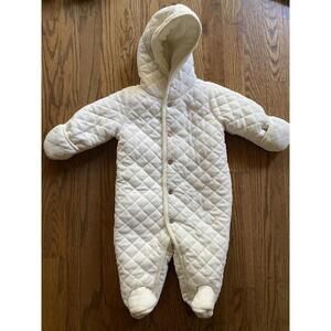 Ralph Lauren RL Polo Baby Quilted One Piece Snowsuit Snow Coat Jacket 6 Month